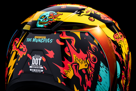 ICON Airform™ Motorcycle Helmet - Munchies - MIPS® - Blue - XS 10116967
