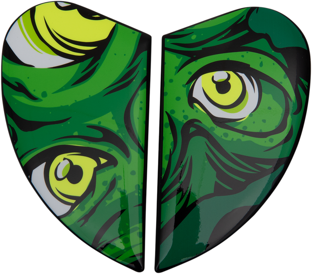 ICON Airform™ Side Plates - Illuminatus - Green 0133-1232