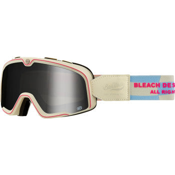 100% Barstow Goggles - Bleach Design Works - Silver Mirror 50000-00020
