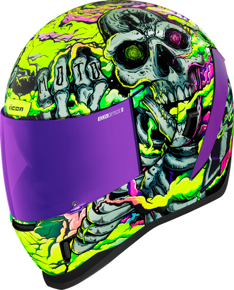ICON Airform™ Motorcycle Helmet - Hippy Dippy - Purple - Small 0101-16025
