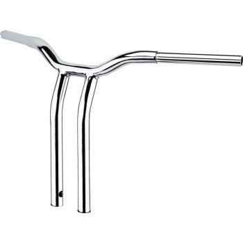 LA CHOPPERS Handlebar - One-Piece Kage Fighter - Pullback - 14" x 1-1/4" - Chrome Glide 2024 LA-7369-14