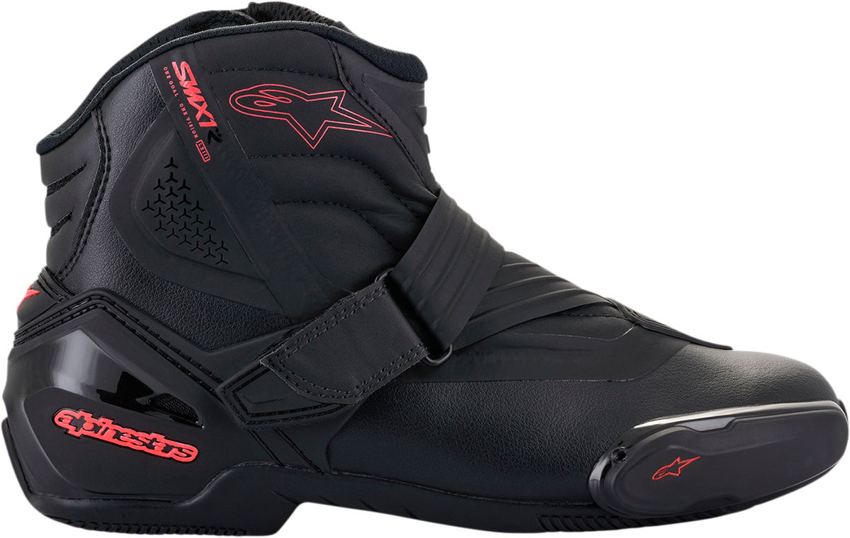 ALPINESTARS Women Stella SMX-1R V2 Boots - Black/Pink - US 5 / EU 36 2224621-1839-36