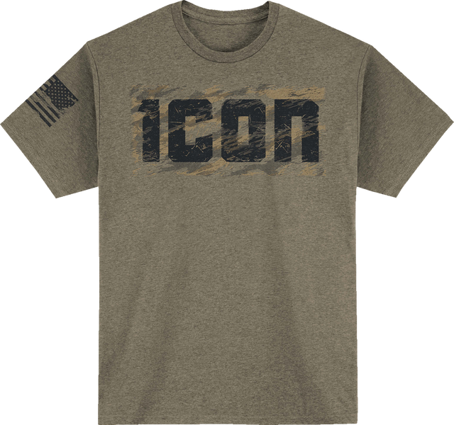 ICON Tiger's Blood™ T-Shirt - Heather Olive - Large 3030-23273
