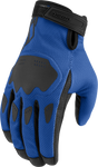 ICON Hooligan™ CE Gloves - Blue - Large 3301-4362