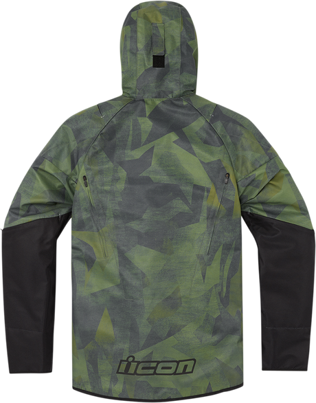 ICON Airform Battlescar™ Jacket - Green - Small 2820-5479