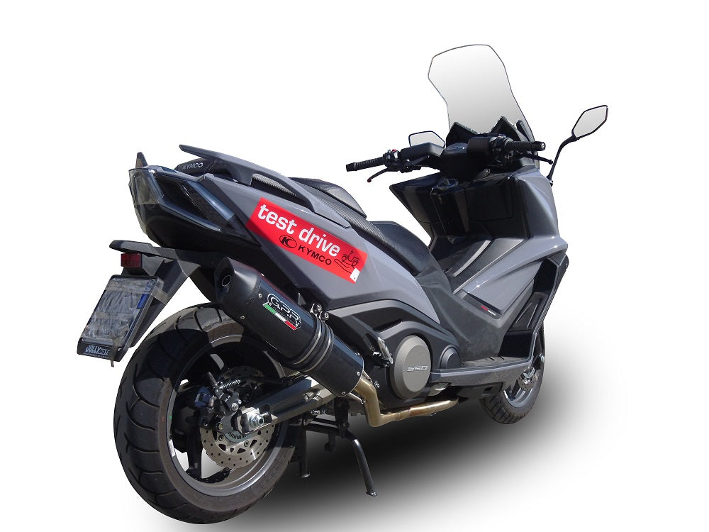 Kymco Ak 550 2017-2020 Exhaust GPR Full System Furore Nero