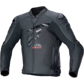 ALPINESTARS GP Plus R v4 Airflow Leather Jacket - Black/Black - US 46 / EU 56 3100624-1100-56