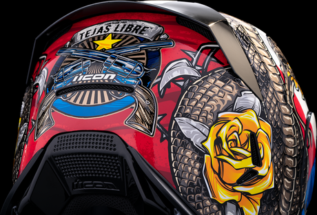 ICON Airframe Pro™ Motorcycle Helmet - Tejas Libre - Glory - Large 0101-16020