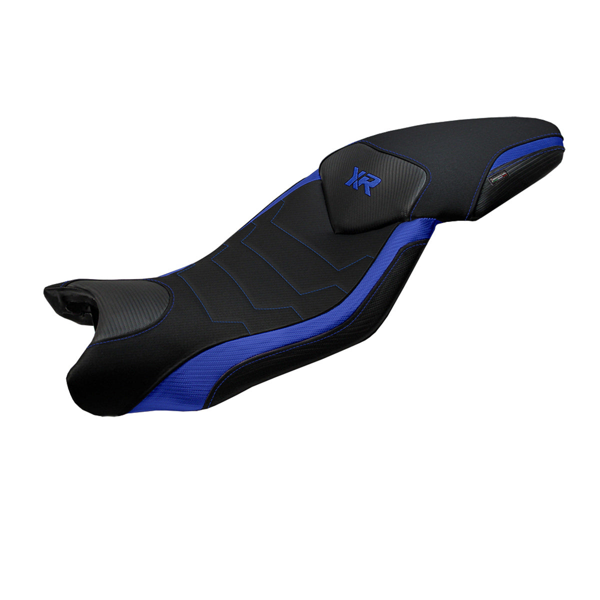 BMW S1000XR 2015-2019 Seat Cover Tappezzeria Italia Comfort in Blue and Black