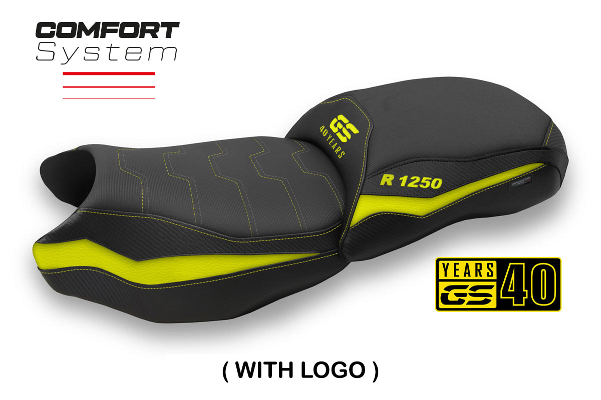 BMW R1250GS 2019-2023 Seat Cover Tappezzeria Italia Comfort in Yellow 40th