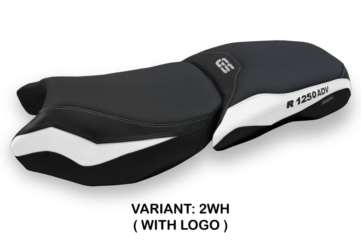 BMW R1250GS Adventure 2019-2024 Seat Cover Tappezzeria Italia in Black and White