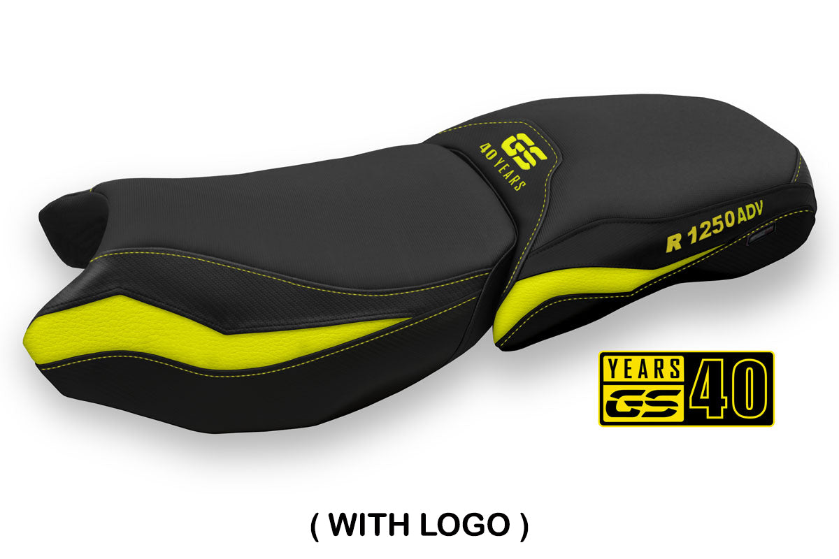 BMW R1250GS Adventure 2019-2024 Seat Cover Tappezzeria Italia in Yellow 40th SE