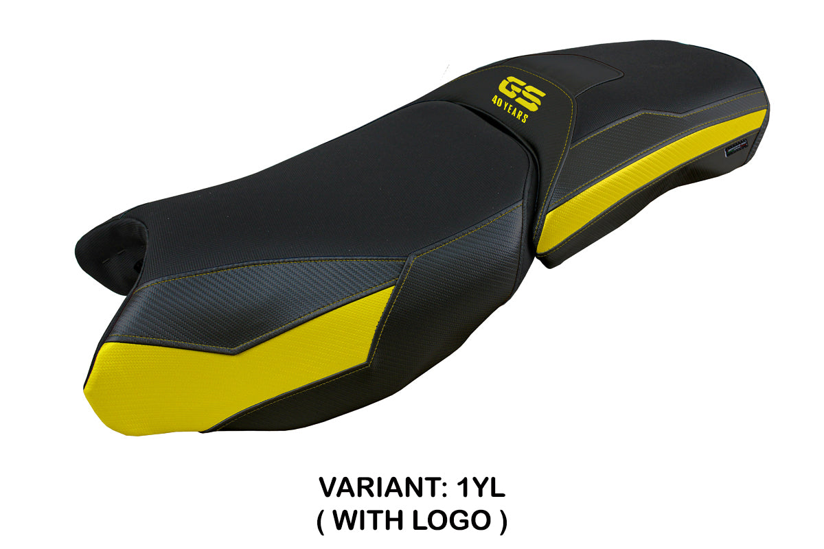 BMW R1250GS Adventure 2019-2024 Seat Cover Tappezzeria Italia in Yellow and Black