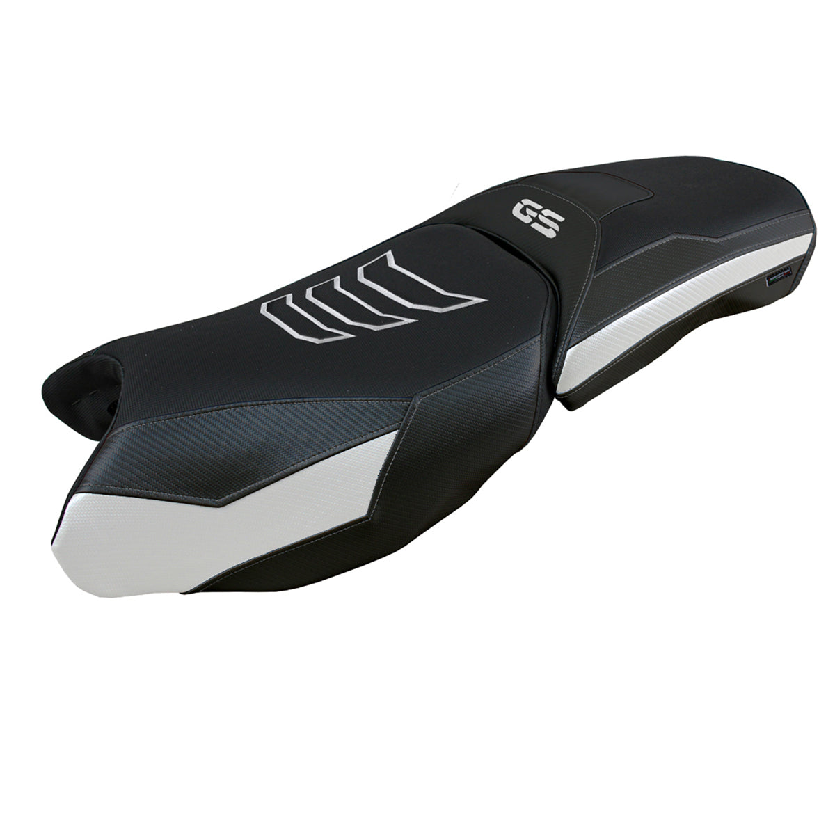 BMW R1250GS Adventure 2019-2024 Seat Cover Tappezzeria Italia Comfort in White and Black