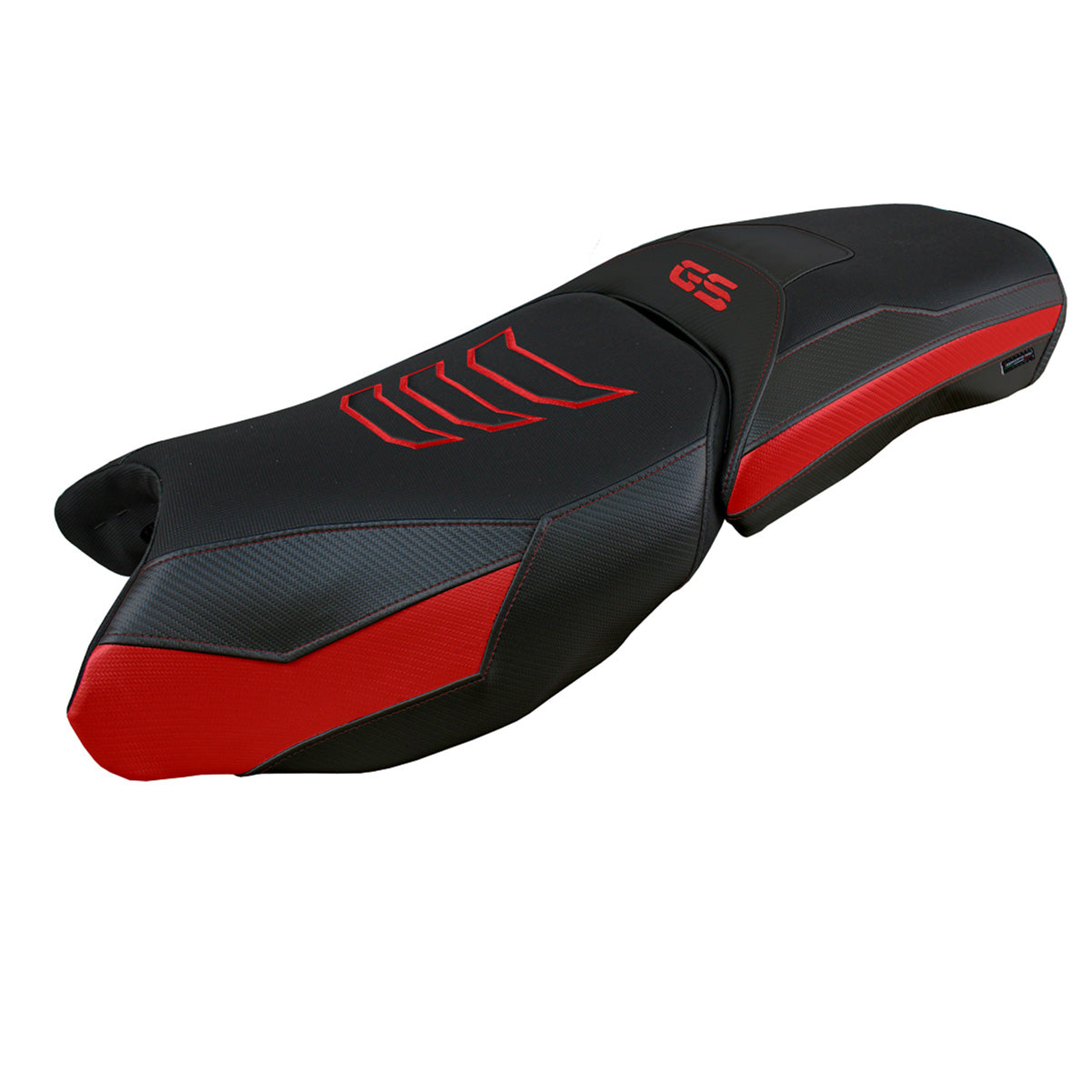 BMW R1250GS Adventure 2019-2024 Seat Cover Tappezzeria Italia Comfort in Red and Black