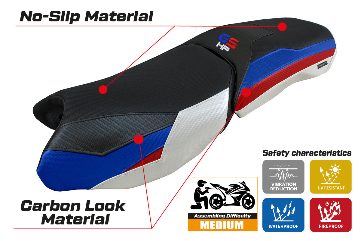 BMW R1250GS Adventure 2019-2024 Seat Cover Tappezzeria Italia in SE HP