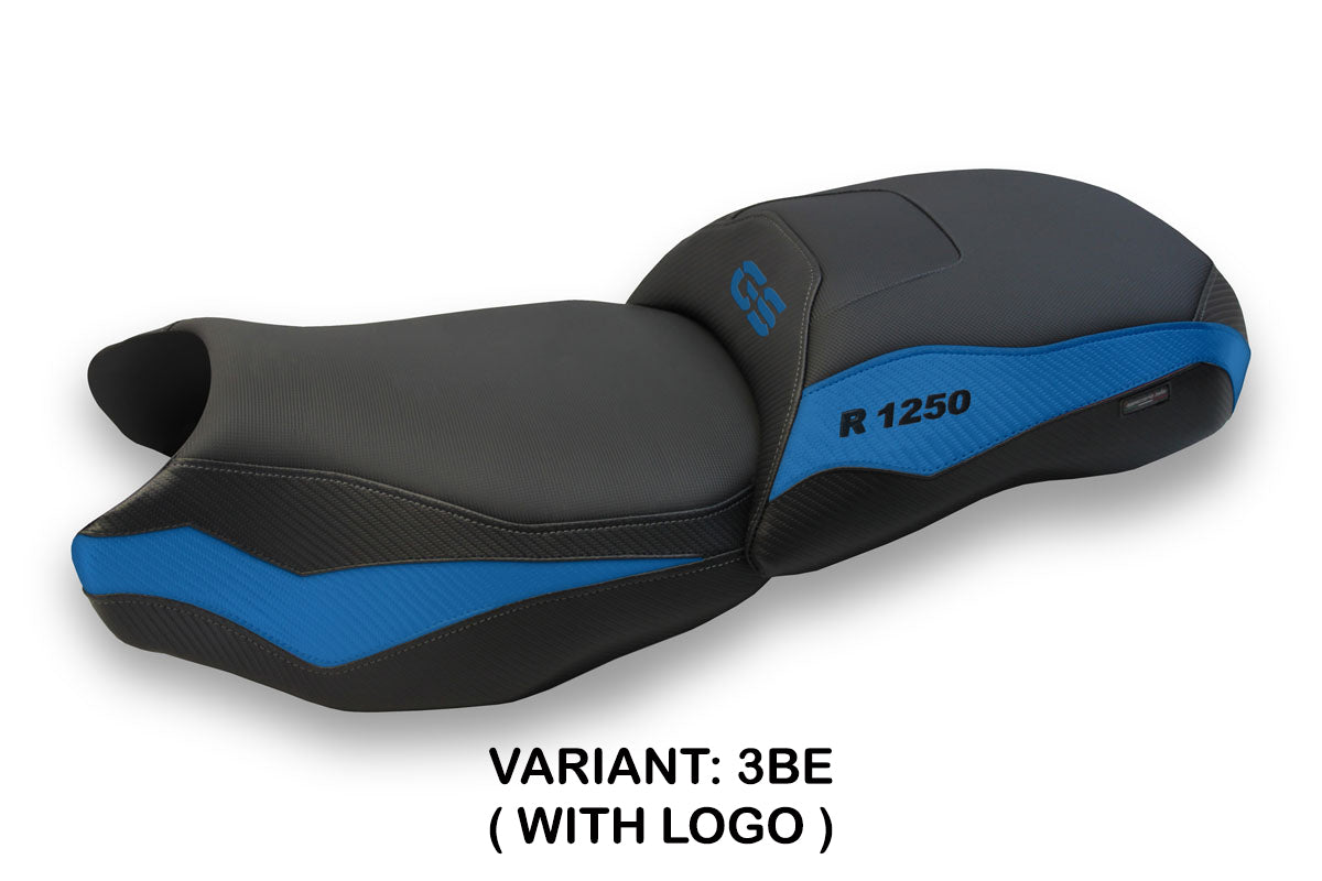 BMW R1250GS 2019-2023 Seat Cover Tappezzeria Italia in Blue and Black