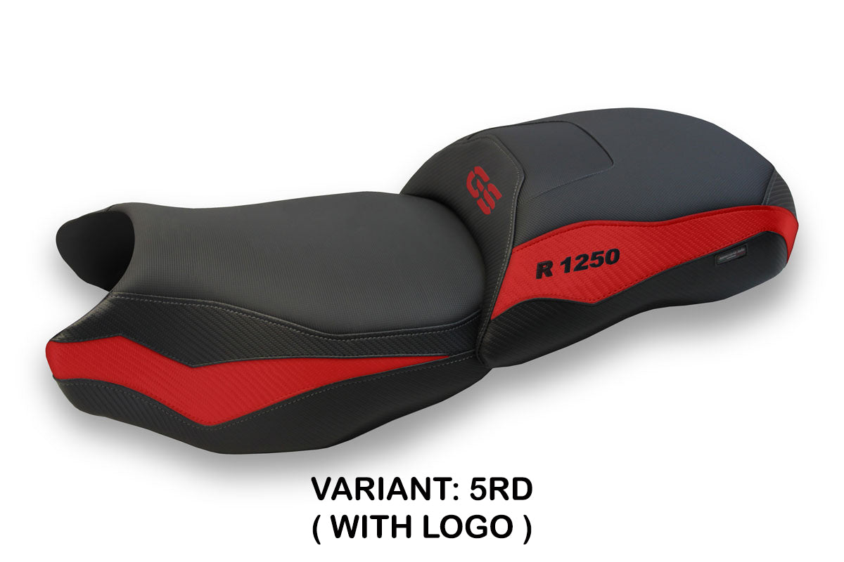 BMW R1250GS 2019-2023 Seat Cover Tappezzeria Italia in Red and Black