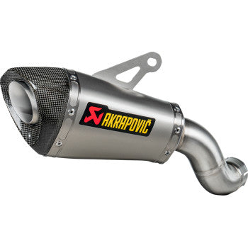 AKRAPOVIC Slip-On Line Muffler - Titanium - Kawasaki Z900 2025 S-K9SO12-ASZT