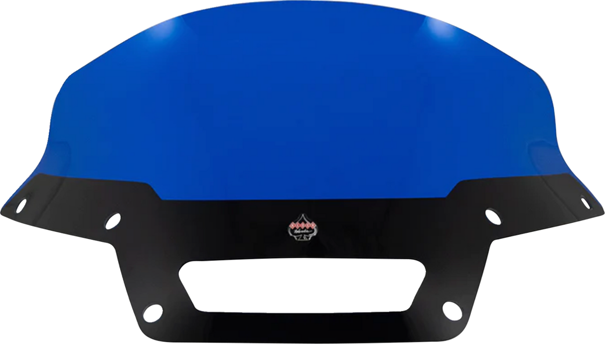 KLOCK WERKS Kolor Flare™ Sport Windshield - 6" - Blue - FXLRST KWW-02-0626
