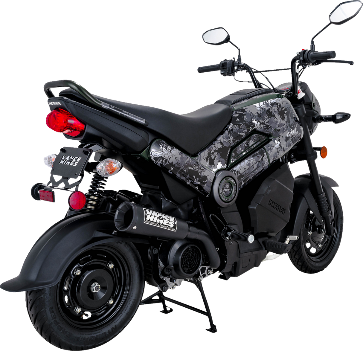 Vance & Hines Exhaust for Honda Navi 2017-2023 Black Upsweep Full System 48241