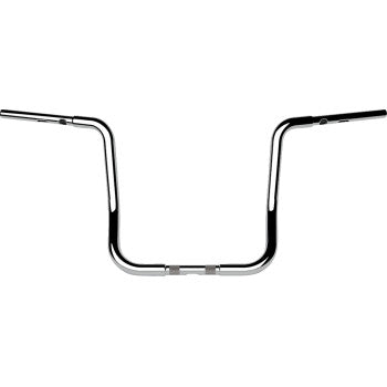 LA CHOPPERS Handlebar - Twin Round - 1-1/4" x 14" - Chrome Glide 2023-2024 LA-7347-14