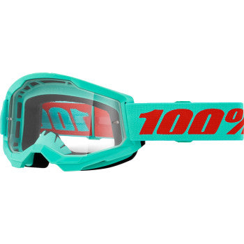 100% Strata 2 Goggles - Maupiti - Clear 50027-00020