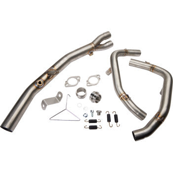 LEOVINCE Header - Stainless Steel - Ninja 400 2018-2023 80038 1812-0573
