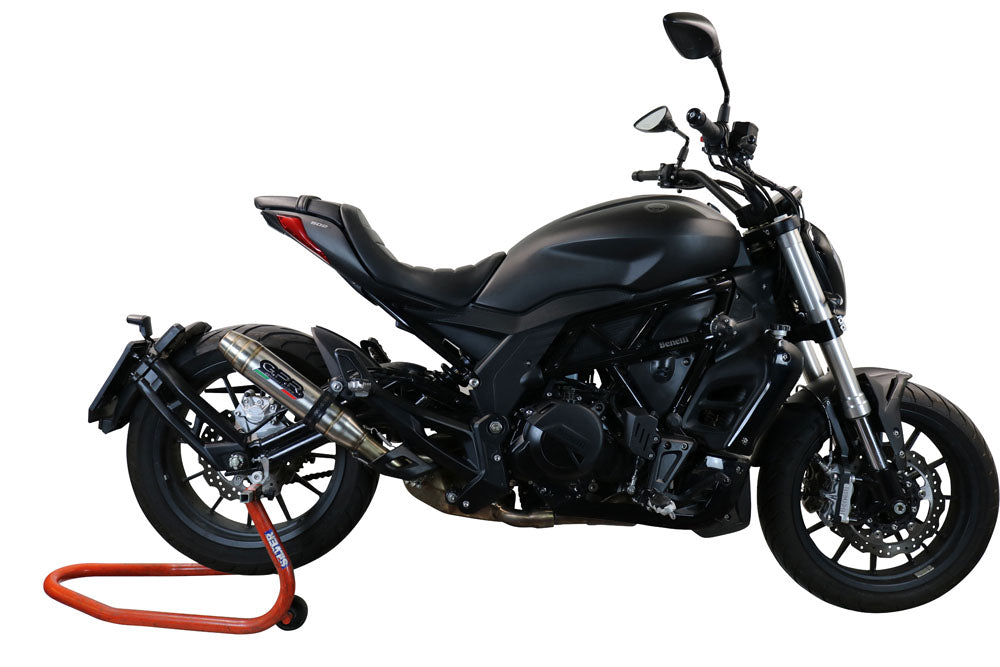 Benelli 502 C 2019-2020 Exhaust GPR Slip-on Deeptone Inox