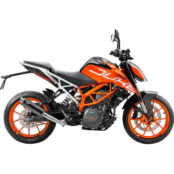 LEOVINCE GP Corsa Slip-On Muffler - Black Edition - Duke/RC 390 15502BU