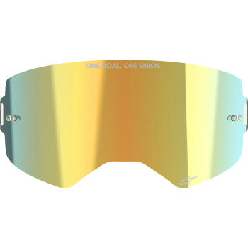 ALPINESTARS Goggles Supertech Lens - ABS Vision - Gold Mirror 9100325-9250