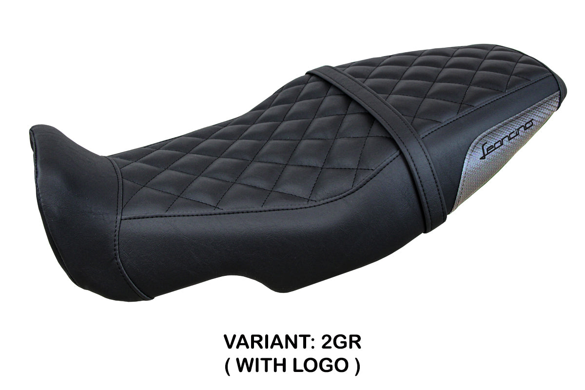 Benelli Leoncino 800 2022-2025 Seat Cover Tappezzeria Italia in Grey and Black