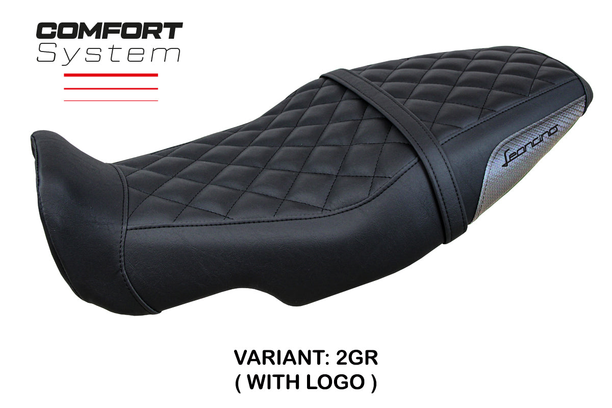 Benelli Leoncino 800 2022-2025 Seat Cover Tappezzeria Italia Comfort in Grey and Black