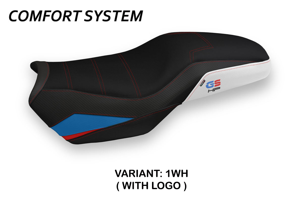 BMW F750GS F850GS 2018-2025 Seat Cover Tappezzeria Italia Comfort in White HP