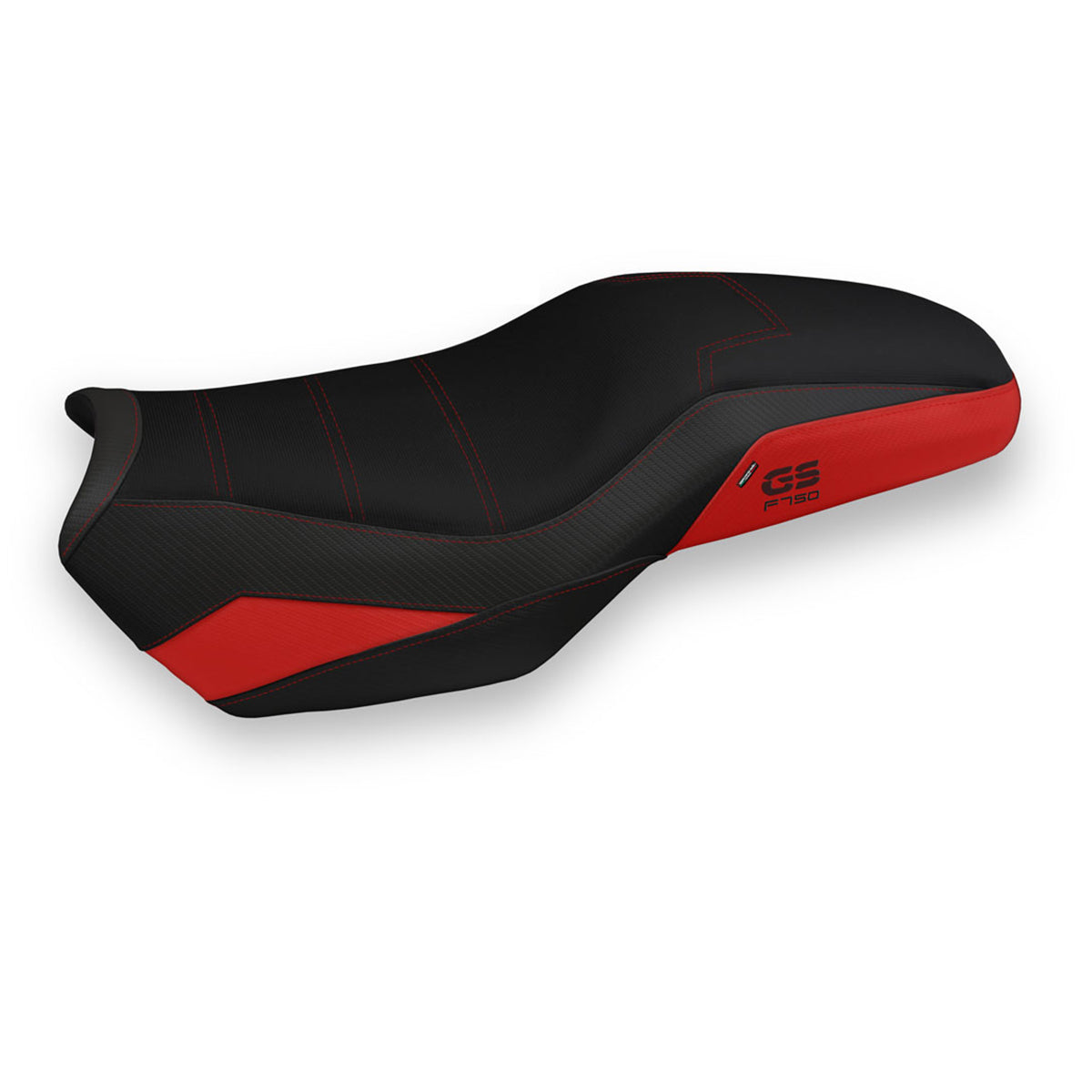 BMW F750GS 2018-2025 Seat Cover Tappezzeria Italia Comfort in Red and Black
