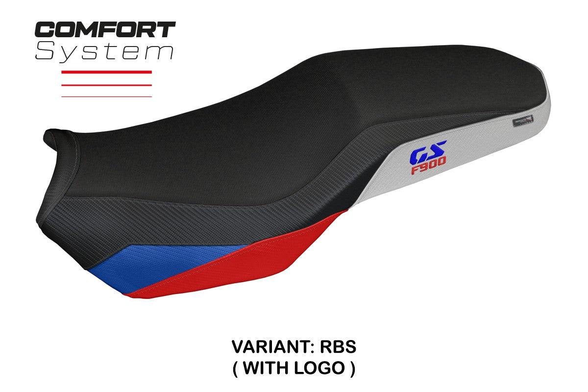BMW F900GS Adventure 2025 Seat Cover Tappezzeria Comfort Red Blue Silver Black