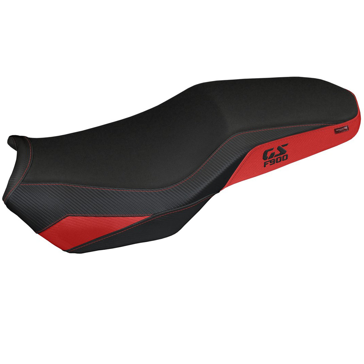 BMW F900GS Adventure 2025 Seat Cover Tappezzeria Comfort Red Black