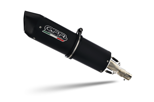 Yamaha YZ250F 2003-2005, WR250F 2003-2006 Exhaust, GPR Furore Nero, Slip-on with Removable DB Killer and Link Pipe