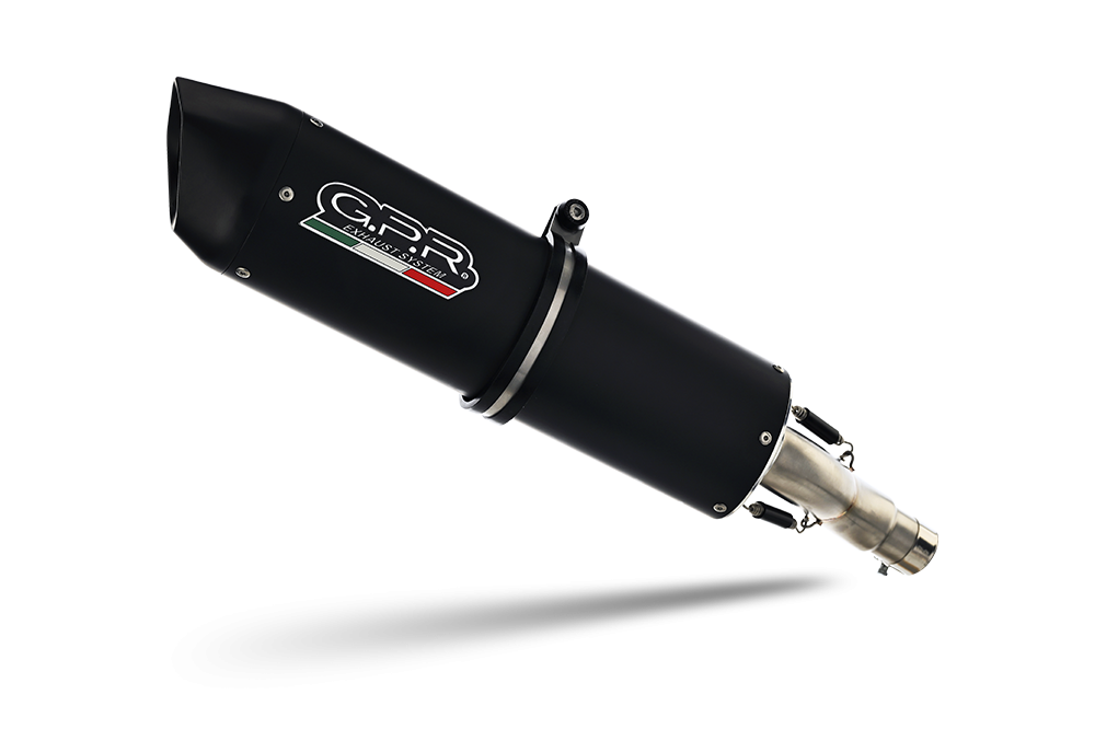 Yamaha YZ250F 2003-2005, WR250F 2003-2006 Exhaust, GPR Furore Nero, Slip-on with Removable DB Killer and Link Pipe