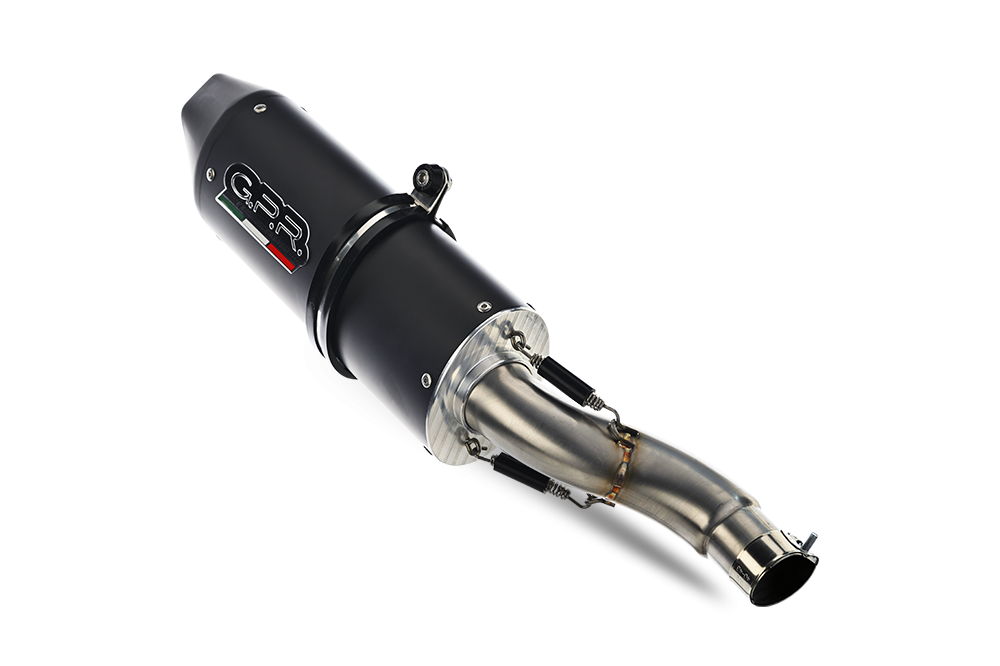 Yamaha YZ250F 2003-2005, WR250F 2003-2006 Exhaust, GPR Furore Nero, Slip-on with Removable DB Killer and Link Pipe