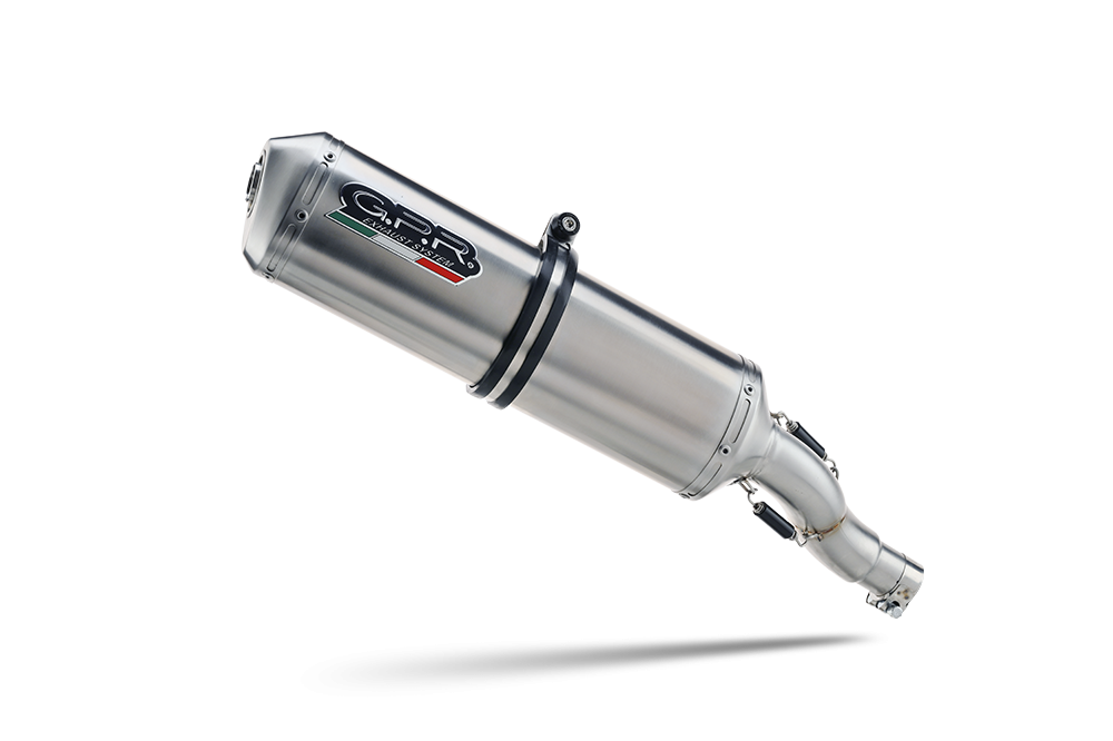 Honda XR650L 1993-2024 Exhaust, GPR Satinox Slip-on with Removable DB Killer, Link Pipe