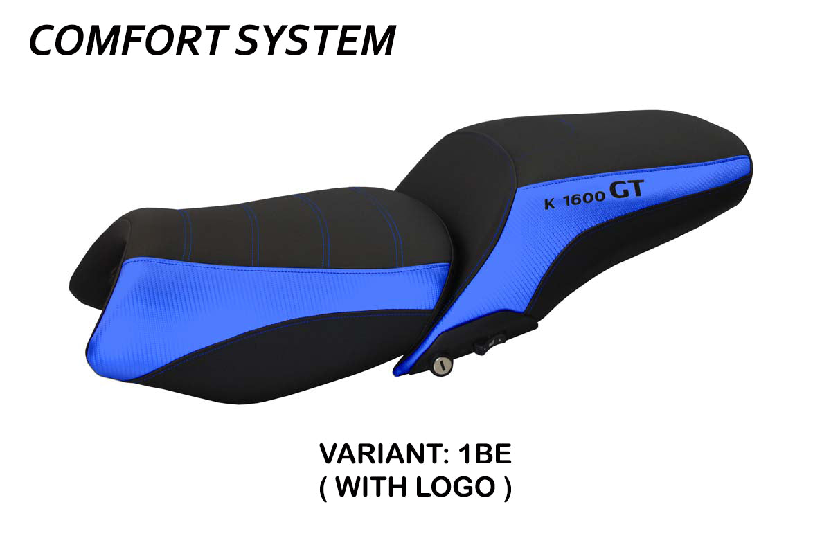 BMW K1600GT 2010-2025 Seat Cover Tappezzeria Italia Comfort in Blue
