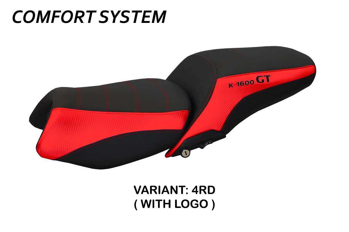 BMW K1600GT 2010-2025 Seat Cover Tappezzeria Italia Comfort in Red
