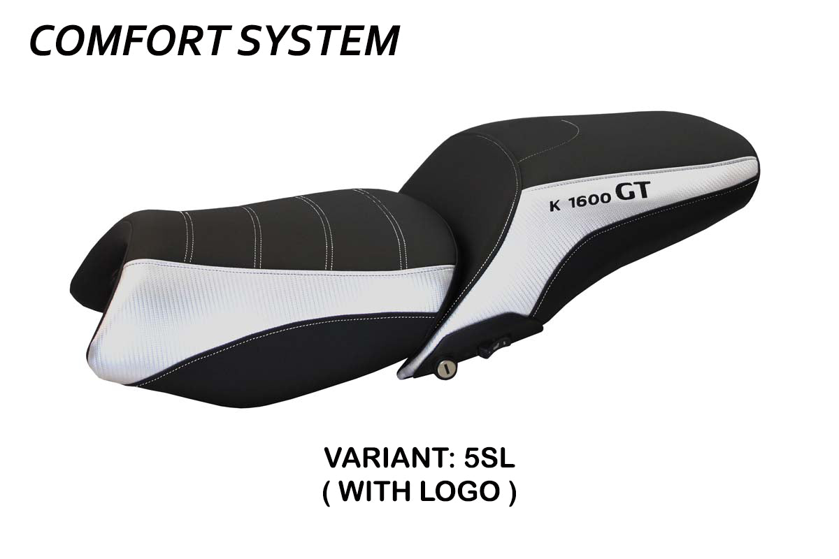 BMW K1600GT 2010-2025 Seat Cover Tappezzeria Italia Comfort in Silver