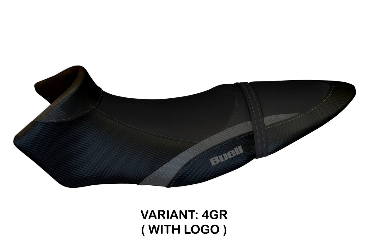 Buell XB12S XB12SX 2019-2021 Seat Cover Tappezzeria Italia in Grey and Black