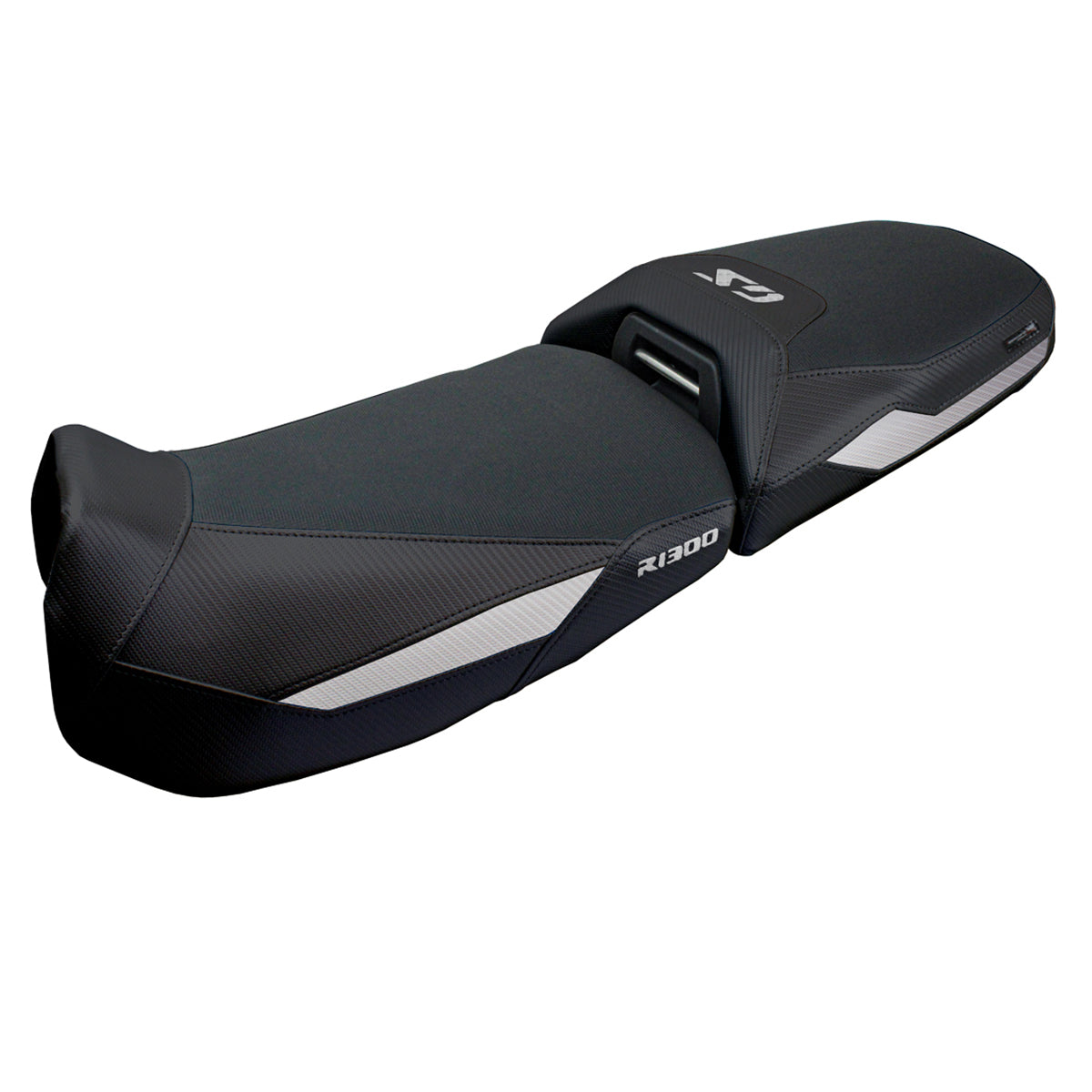 BMW R1300GS Adventure 2024 2025 Seat Cover Tappezzeria Black Silver