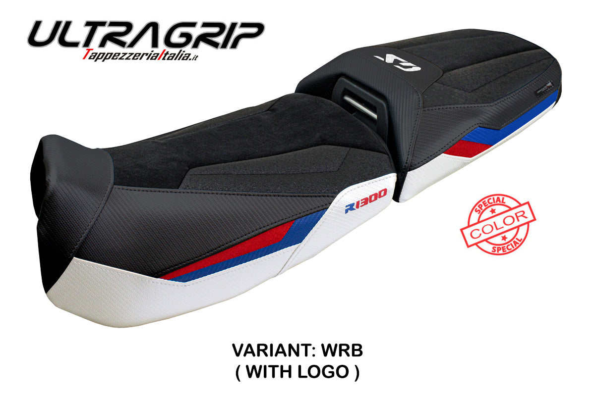 BMW R1300GS Adventure 2024 2025 Seat Cover Tappezzeria Ultragrip White Red Blue