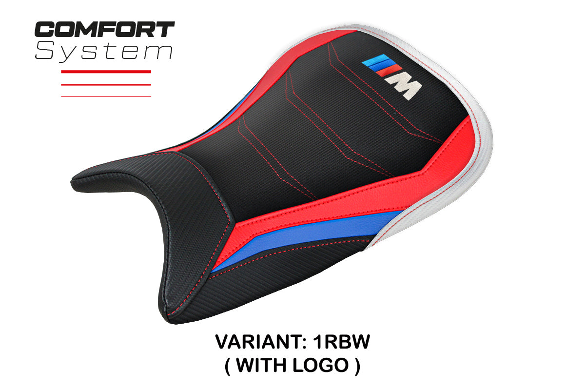 BMW M1000R 2022-2025 Seat Cover Tappezzeria Italia Comfort in Red, Blue, White and Black
