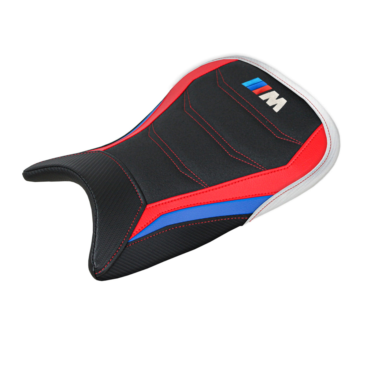 BMW M1000RR 2021-2022 Seat Cover Tappezzeria Italia Ultragrip in Red, Blue, White, and Black