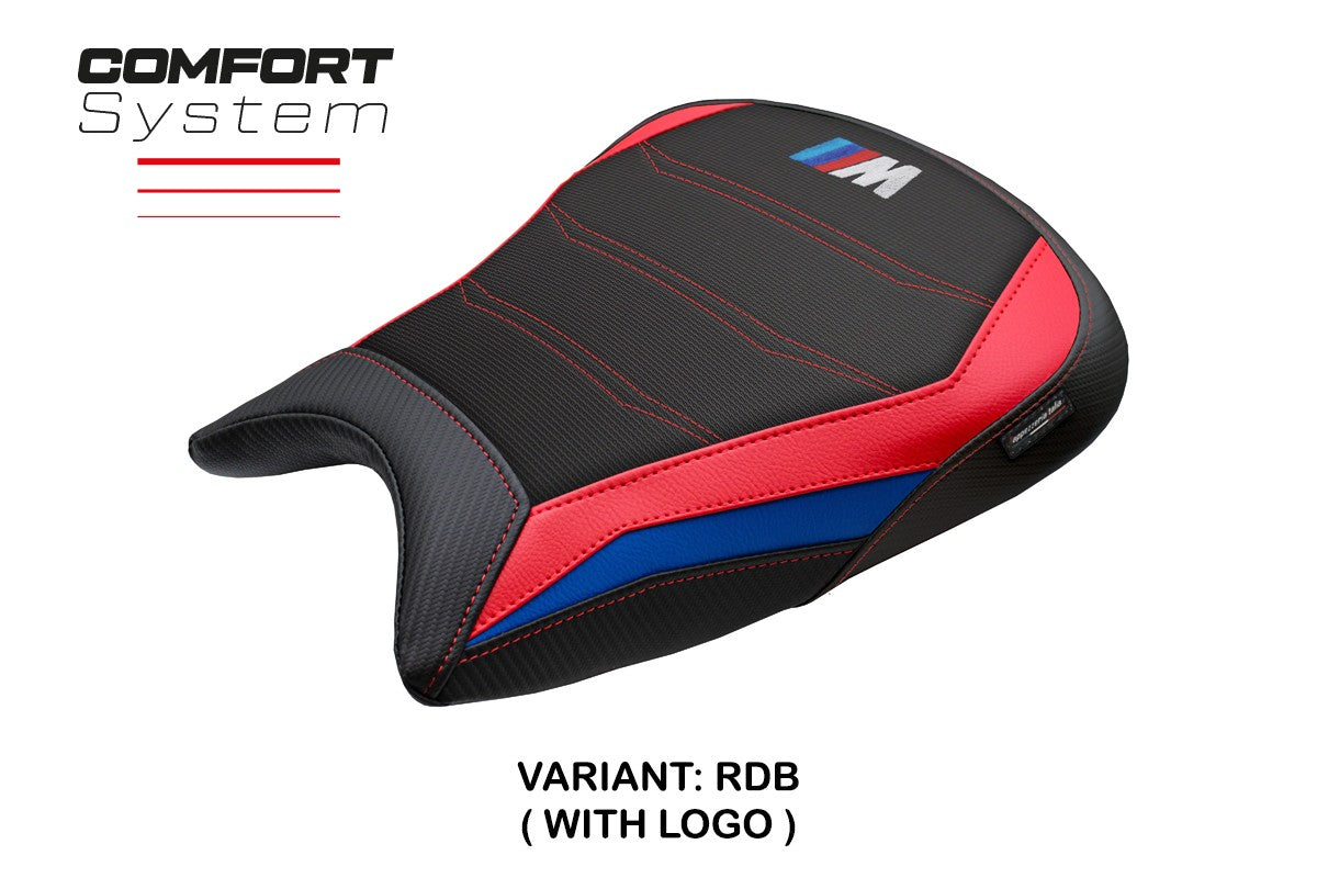 BMW M1000RR 2023-2025 Seat Cover Tappezzeria Comfort Blue Red Black